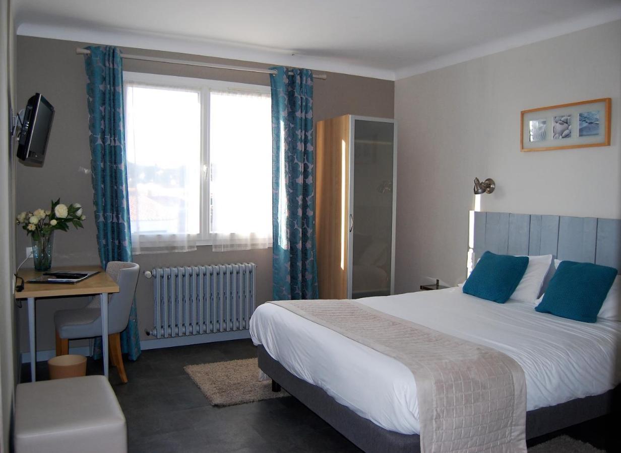 Hotel Le Goeland Barbâtre Стая снимка