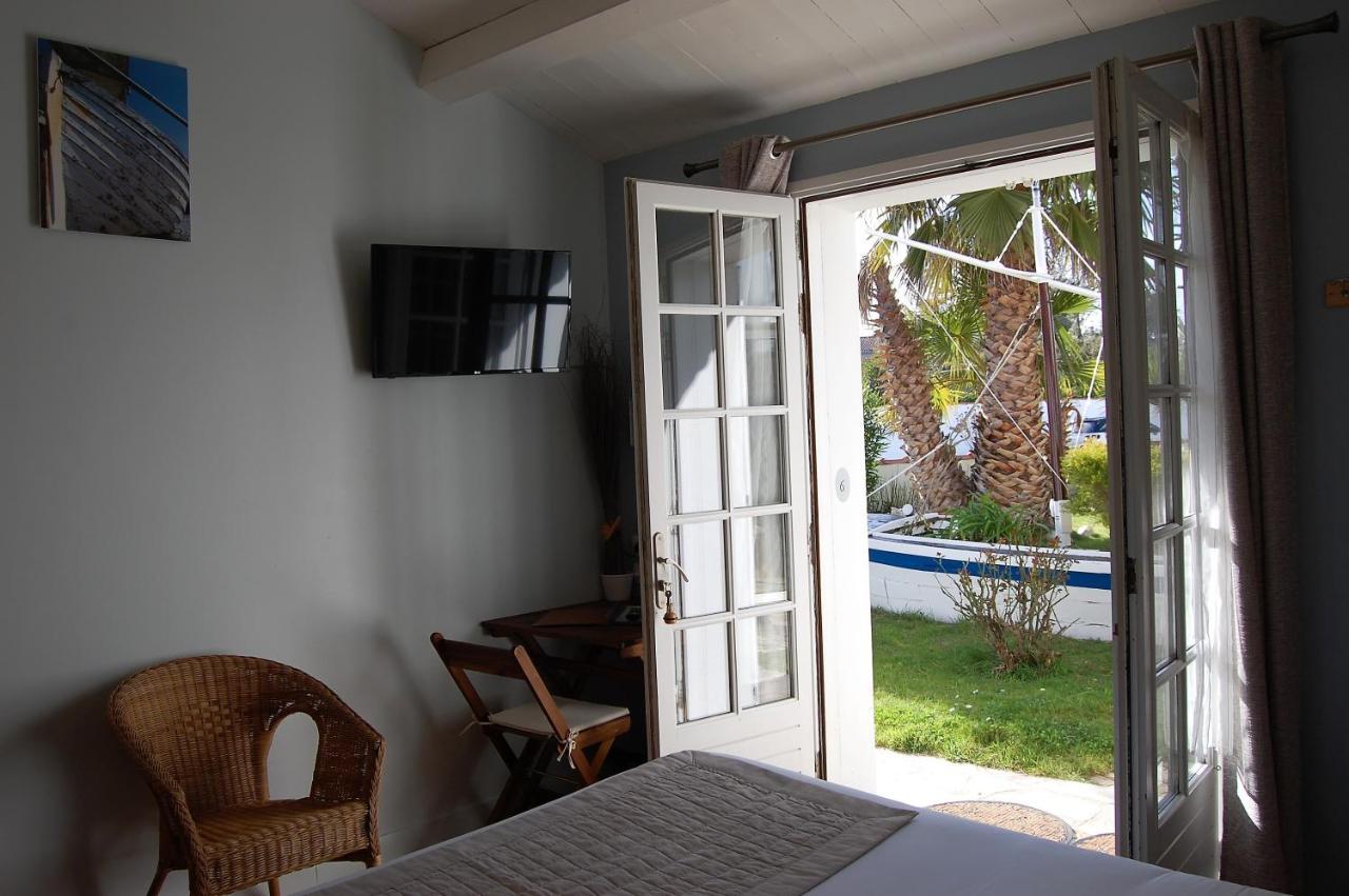 Hotel Le Goeland Barbâtre Стая снимка