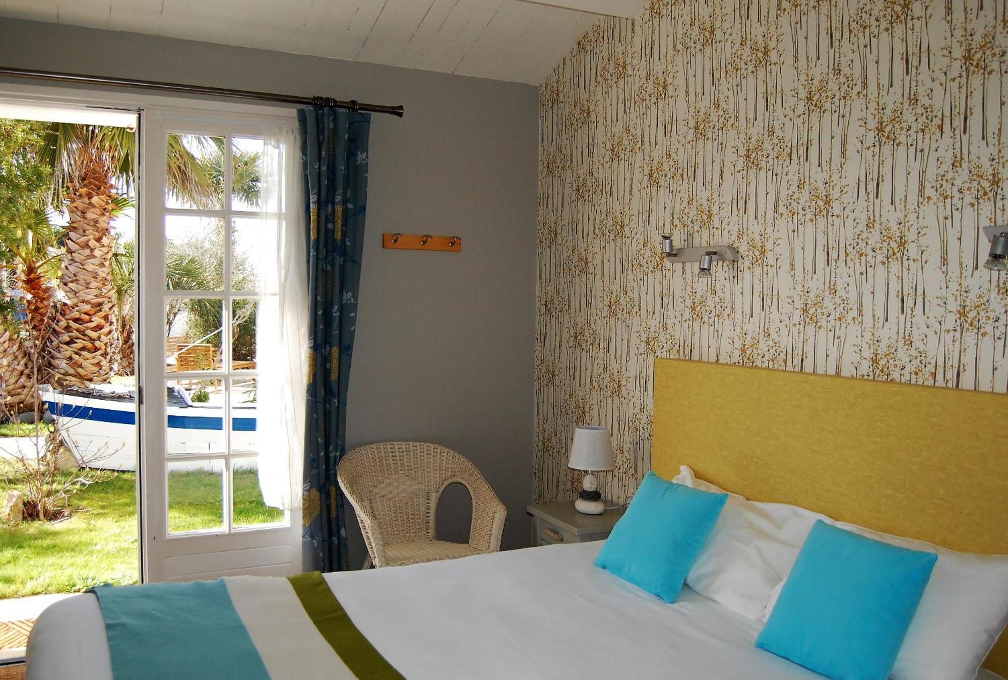Hotel Le Goeland Barbâtre Стая снимка