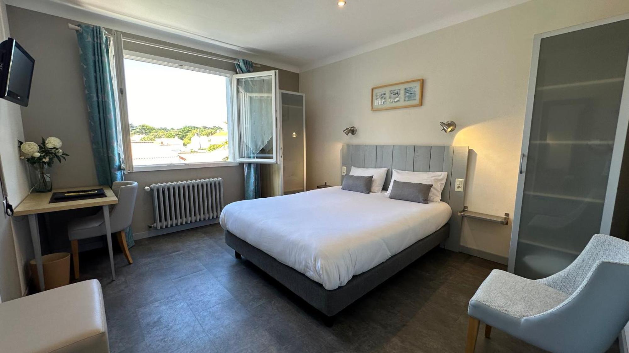 Hotel Le Goeland Barbâtre Екстериор снимка